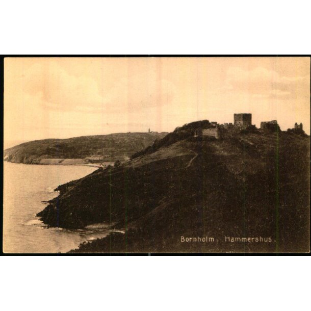 Bornholm - Hammershus - S. Kollings Bogh. 22 - Ubrugt