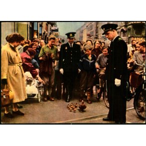 Kbenhavn - Andemor leder sin flok af llinger over gaden - Top Card T 25 - Ubrugt