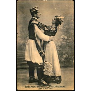 Gerda Krum-Nathansen og Holger Reenberg - Den glade Enke - Alex Vincent 1357 - Brugt 