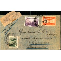Luftpost Rekommanderet Brev fra Argentina til Danmark - 17 - 2 - 48
