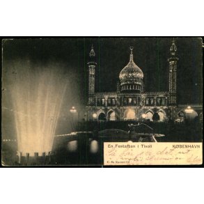 Kbenhavn - En festaften i Tivoli - C. St. 316 - Brugt