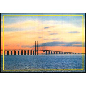 �resundsbroen - Danmark - Sverige  - Trojaborg K�B 101 - Brugt