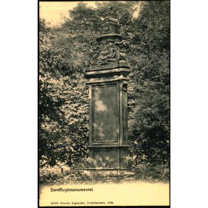 Sandflugtmonumentet - Tisvilde - Albert Jensens Bogh. 1736 - Brugt