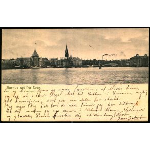 Aarhus set fra S�en - Sk.B. & Kf. 3691 - Brugt