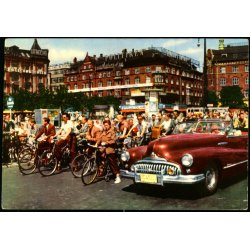 Kbenhavn -  Rdhuspladsen - Cyklister - Rudolf Olsen 43 - Ubrugt