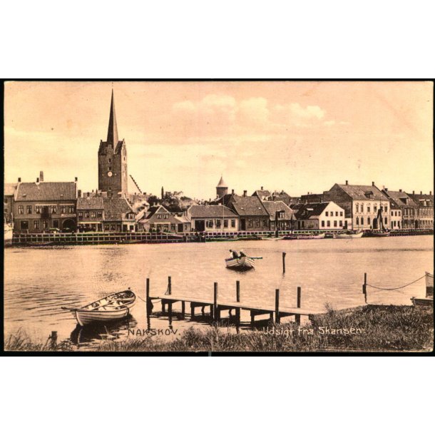 Nakskov - Udsigt fra Skansen - Stender 12312 - Brugt