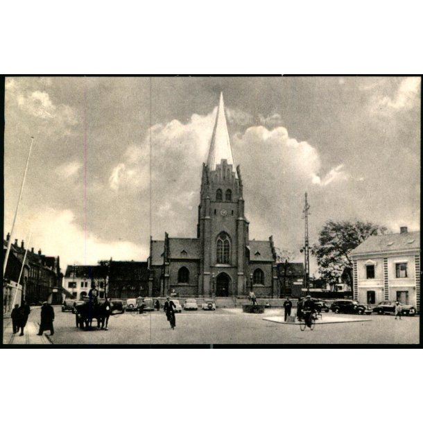 Nyk�bing M. - Kirketorvet - Bes�g Mors u/n - Ubrugt