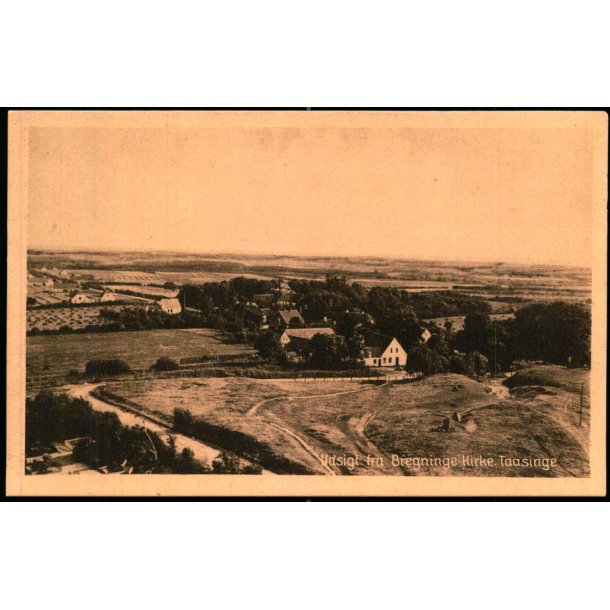Udsigt fra Bregninge Kirke - Taasinge - Chr. G. Kielbergs Bogh. 60109 - Ubrugt
