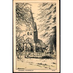 Gammel Haderslev - Kirke - Gutenberg 185 - Ubrugt