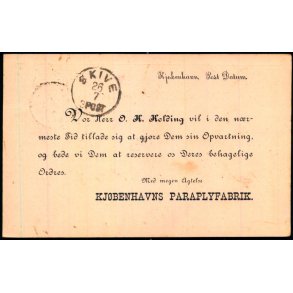 Kjbenhavns Papablyfabrik - Kbh.K.  - u/n - Brugt