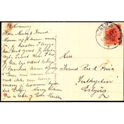 Herning - Bredgade - Th. Andersens Papirh. 45913 - Brugt