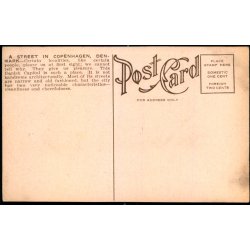 A Street in Copenhagen - Denmark - u/n