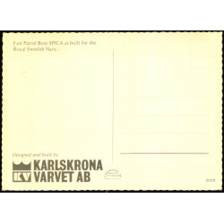 Fast Patrol Boat "SPICA" - Royal Swdiish Navy - 2559 - Ubrugt