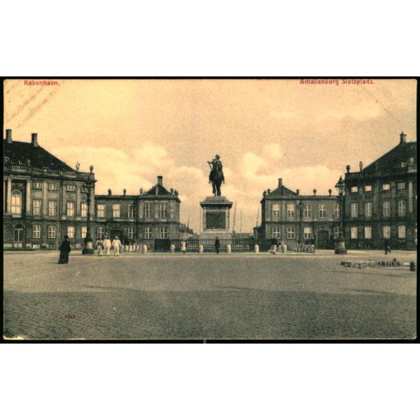 K�benhavn - Amalienborg Slotplads - u/n
