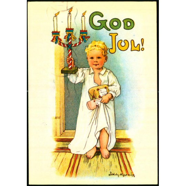 Jenny Nystrm - God Jul - Plakat &amp; Kort 39 - Brugt