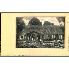 Den nedbr�ndte �rslev Pr�stegaard- Jelling Bogh. 68213 - Ubrugt