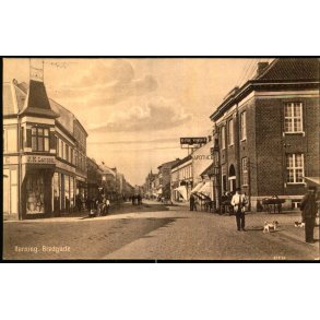 Herning - Bredgade - Th. Andersens Papirh. 45913 - Brugt