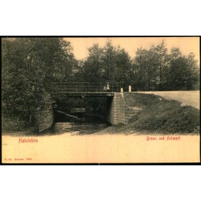 Holstebro - Broen ved Anl�get - C. St. 1379 - Ubrugt