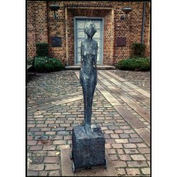 Holstebro - Kvinde paa K�rre  - Museet p� Koldinghus - 42 -44 - 1994 - Brugt