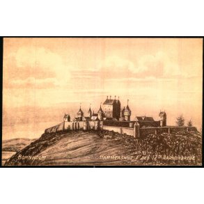 Bornholm - Hammershus i det 12 te Aarhundrede - Frits Srensens Bogh. 95 - Ubrugt