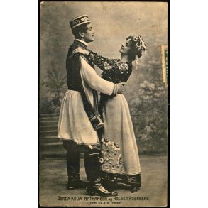 Gerda Krum-Nathansen og Holger Reenberg - Den glade Enke - Alex Vincent 1357 - Brugt -