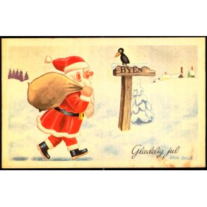 Erik Bille - Gldelig Jul - Serie 129 - Brugt