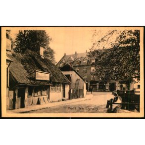 Parti fra Lyngby - Henriksens Bogh. 38209 - Ubrugt 