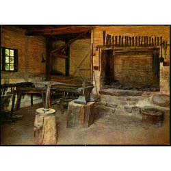 Smedie fra �rb�k - Frilandsmuseet - Gr�nlund 9- 334 - Ubrugt