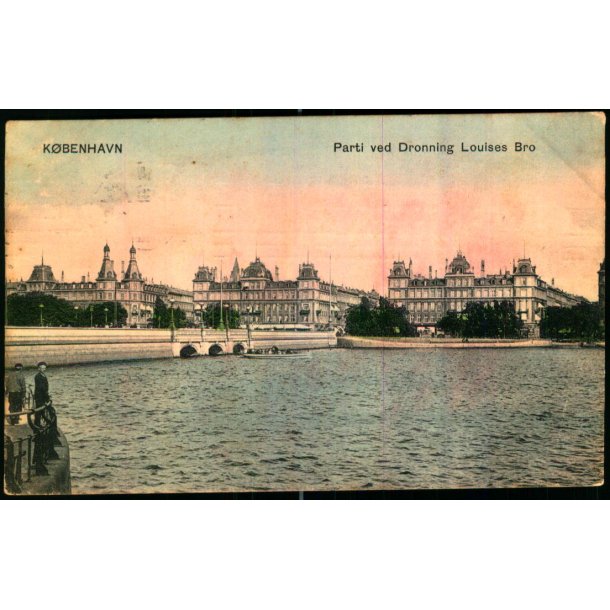 K�benhavn - Parti ved Dronning Louises Bro - Alex Vincent 9063 - Brugt