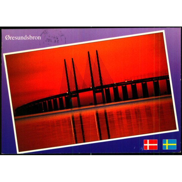 resundsbroen - Danmark - Sverige  - Trojaborg KB 104 - Brugt