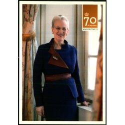 Dronning Margrethe 70 r - Wonderful Copenhagen u/n - Ubrugt