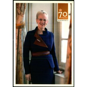 Dronning Margrethe 70 r - Wonderful Copenhagen u/n - Ubrugt