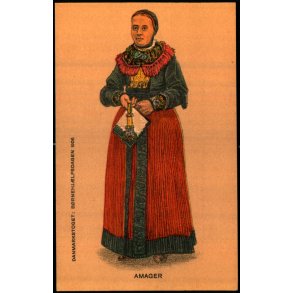 Amager - Danmarkstoget - Brnehjlpsdagen 1906 - u/n - Ubrugt