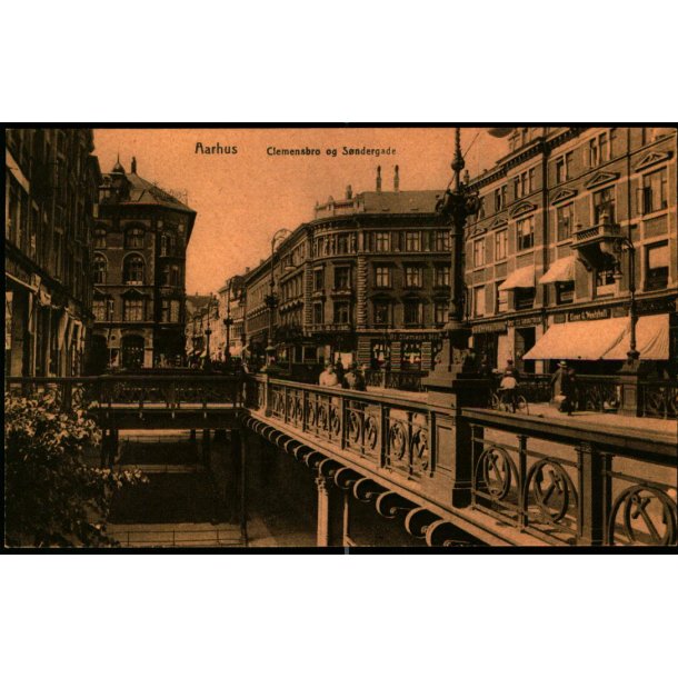 Aarhus - Clemensbro og S�ndergade - F.R.P.B. Eneret