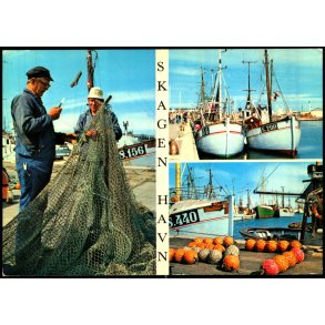 Skagen Havn - Gr�sb�lls  8404 - 84 - Brugt