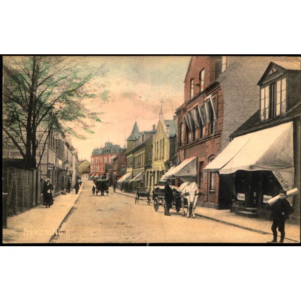 Nyk�bing F. -  Jernbanegade - C. St. 1765 - Brugt