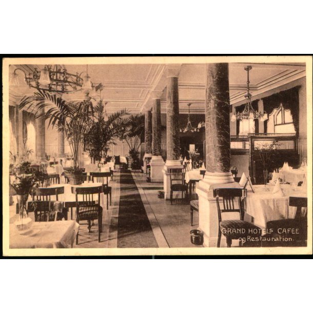 Grand Hotels Cafe og Restauration - Hjalmar Grupes Bogh. 28263 - Brugt