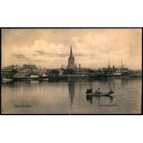 Nakskov - Parti af Havnen - u/n - Brugt