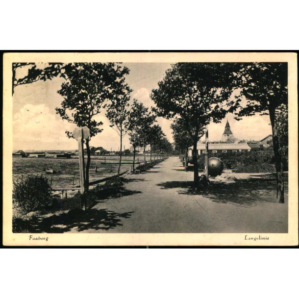 Faaborg - Langelinie - G. Nissens Bogh. u/n - Brugt