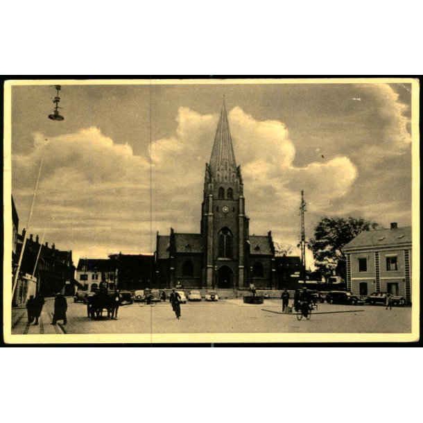 Nyk�bing M. - Kirketorvet - Bes�g Mors u/n - Brugt