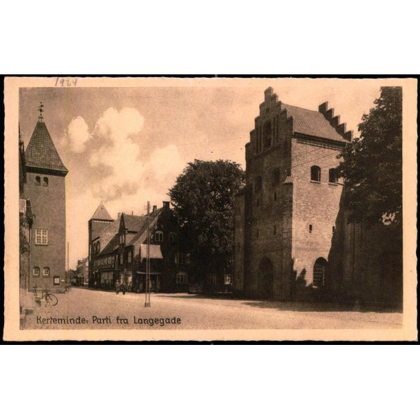Kerteminde - Parti fra Langegade - 55074 - Ubrugt