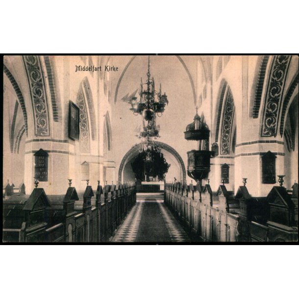 Middelfart Kirke - J.G. Kreutzers Papir u/n - Brugt