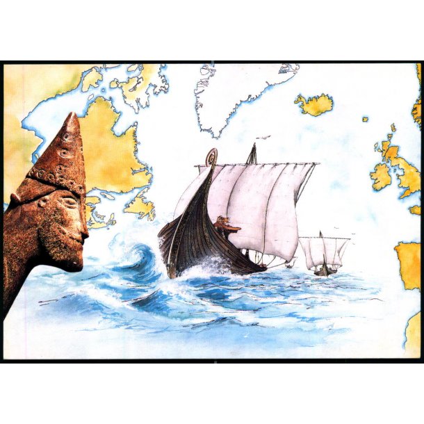 Leifur Eriksson - Postverk Froya u/n - Ubrugt