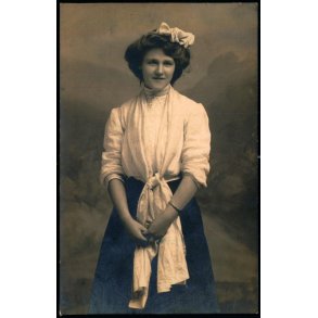 Fotokort Ukendt - Dame - Ubrugt