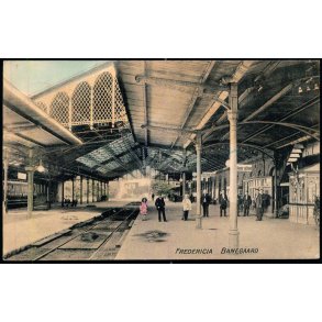 Fredericia Banegaard - Dansk Lystryk 371 - Ubrugt