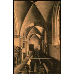 Sideskibet i T�nder Kirke - V. Kielers Bogh. 54906 - Ubrugt