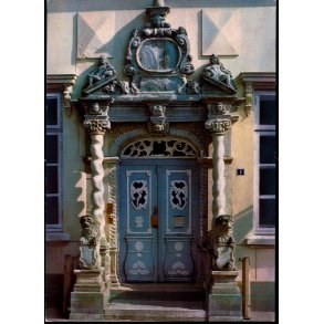 Portal af gl. Partricierhus i T�nder - H. Ingwersen 234 - Brugt