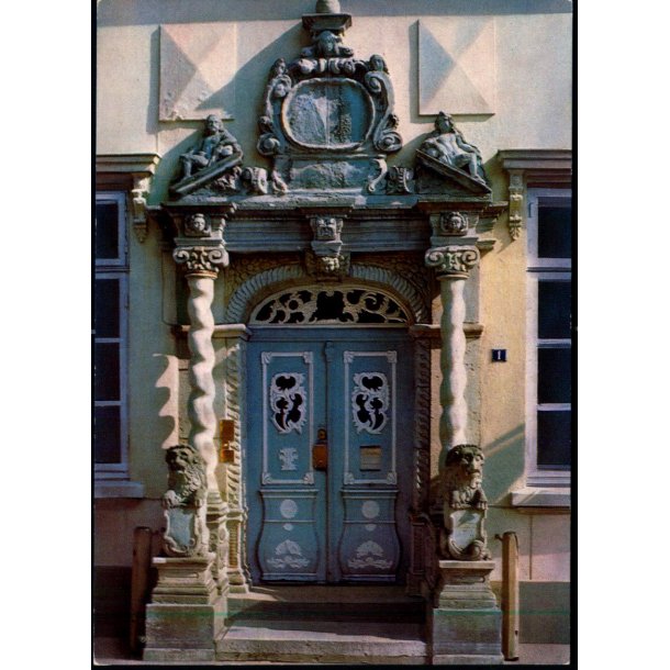 Portal af gl. Partricierhus i T�nder - H. Ingwersen 234 - Brugt