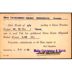 Glasmagasinet - Malte Christensen &amp; Mrck - Kbenhavn K. - u/n - Brugt. Fold !