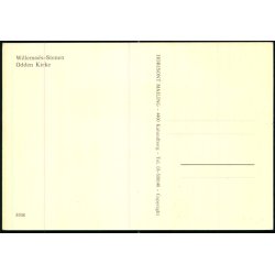 Willemoes- Stenen - Odden Kirke - Horisont Malling 8508 - Ubrugt